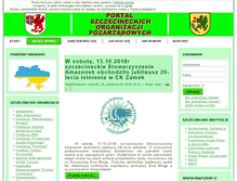 Tablet Screenshot of organizacjeszczecinek.pl